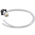 Peristaltic Liquid Pump, 12V DC Hose Pump Dosing Head with Silicone Tubing