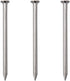 450pcs Hardware Nails, 1-1/4‘’ × 16 Ga Nickel Plated Hanging Nails for Various Projects