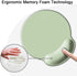 DOOKE Ergonomic Mouse Pad with Wrist Support, Cute Wrist Pad with Non-Slip Rubber Base for Computer, Laptop, Home