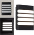 20W 6500K Tyenaza Modern Outdoor Wall Lights, Square LED Wall Sconce Light Fixtures,Waterproof Porch Light Exterior LED