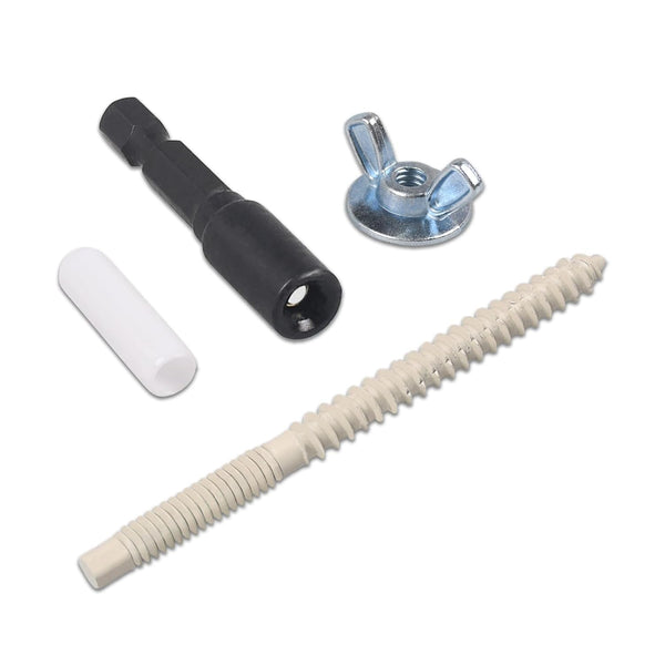 Lakapre 30 Sets 1/4"-20 x 2-1/4" Hurricane Anchor Kit for Fixing Shutter Panels