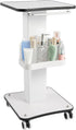 WXLTSGM 3-Tier Beauty Rolling Cart with Storage Trays,Rolling Cart Moveable Esthetician Machine, Tattoo