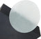 1pc 3-3/4" PP-95 Diameter Microscope Specimen Stage, Translucent Frosted Glass Working Plate