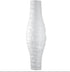 Generic 46in Tall Rice Paper Floor Lamp Shade, Standing Corner Lamp Cover, Standing