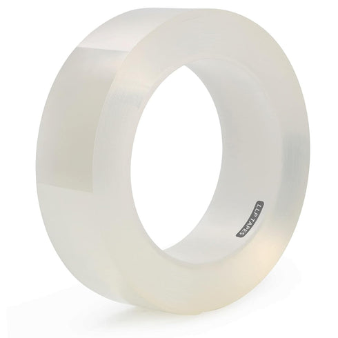 LLPT Caulk Tape Clear - 1.2 Inch x 33 Feet Extra Waterproof Heavy Duty Adhesive Caulking Strips