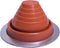 #3 Silicone High Temp Flexible Roof Jack Pipe Boot, Metal Roofing Pipe Flashing (Pipe OD 1/4" to 5") - USA Made