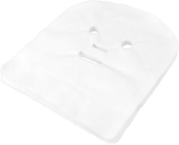 VICASKY 100Pcs White Cotton Face Gauze for Beauty Salon and Breathable Facial
