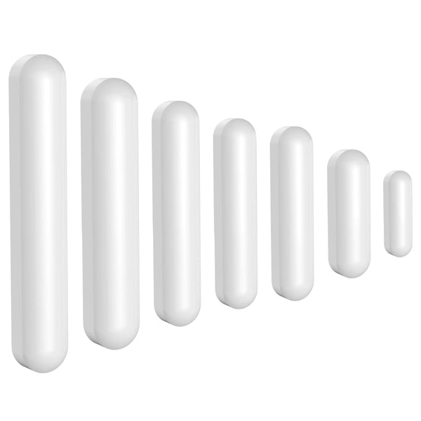 Stir Bar Set, PTFE-Coated Magnetic Stir Bar Laboratory Mixer, Assortment Pack Mixed Sizes, Pack of 7