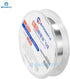 0.008mm 120M Non-Insulated Superfine Silver Jump Wire, Phone Motherboard Fingerprint Jump Wire Soldering Pure Copper
