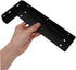 2pcs Heavy Duty Floating Brackets for Shelves Hidden Support Frame Wall Mounted Bracket for Cabinets Bathroom Tv Stand