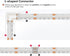 BTF-LIGHTING FCOB COB 10mm LED Strip Connector Kit, 6Pcs 4 Pin Transparent L-Shaped Connectors for PWM RGB LED Strip