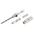 uxcell Self Centering Hinge Tapper Core Drill Bit, 7/64 Diameter for Woodworking, Silver