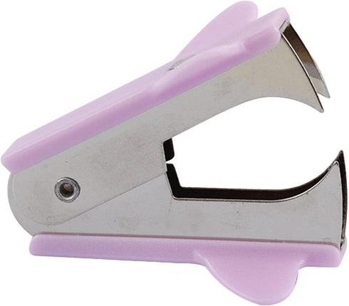Purple Stapler Puller Tool, Non-Slip Grip Staple Remover for School, Teachers, Students, Home Desk