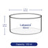 Crystallizing Dish, No Spout Flat Bottom High Borosilicate Glass for Crystallization, 80 mm, 100 ml