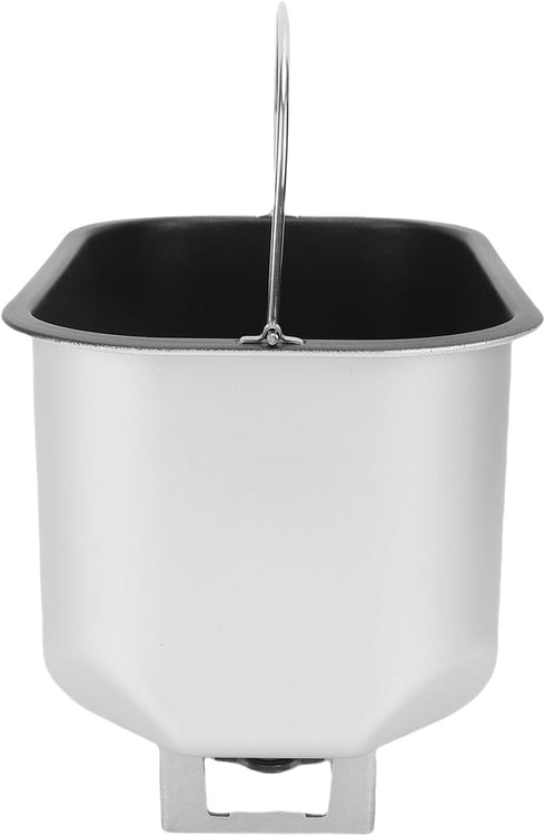 Commercial AUNMAS Bread Machine Baking Bucket, Stainless Steel Anti Stick Household Baking Bucket with Mixing Paddles