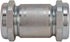 Eastman 5 Inch Long Pattern Compression Coupling, 1-1/2 Inch IPS, Galvanized Steel, Model EZ-20570