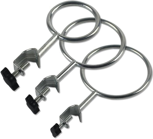 XMWangzi Laboratory Retort Support Ring Clamp for Flask and Beaker, Compatible with Burette Stand for Chemistry Physics