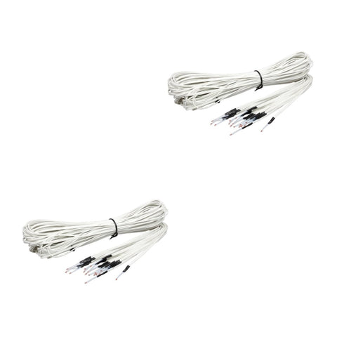 2sets Ntc3950 3D 5pcs*2 Mobestech Thermistor Kit for Printer Heated Bed Extruder PTFE Insulated Easy Marlin Firmware
