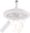 beogan Light Socket Fans with Lights and Remote - LED Socket Fan Light,