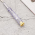 Fielect 3pcs Tester Screwdriver, Voltage Tester Light Circuit Tester Electric Test Pen AC100-500V Clear