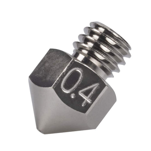 MK8 Plated Copper Nozzle - Non-Stick High Performance 0.4mm Compatible with 1.75mm Creality CR-10, Ender 3 Pro, 3D