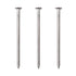 120pcs Hardware Nails, 2 Inches Nickel Plated Hanging Nails for Wood, Wall Hanging, Long Nails (2 in)