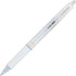 Pilot FriXion Clicker Checker Design Erasable Gel Pens, 0.5mm Extra Fine Point, White Barrel, Black Ink, Pack of 3