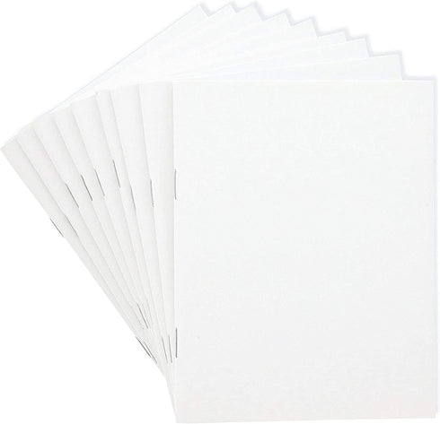 Bright Creations 48 Pack Blank Unruled Journal for Writing Projects, Student Supplies, Classroom (4 x 5.5 In)