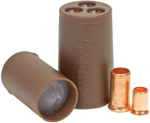 King Innovation DryConn Dry-Splice Connector with Crimp Sleeve (pre-filled) - Package of 25