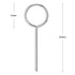 StonyLab Support Retort Ring, Chrome-Plated Closed Extension Ring for Laboratory Experiment, Sturdy and Corrosion