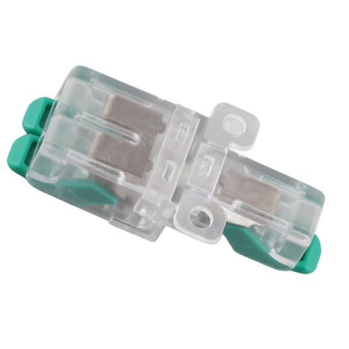 20PCS 1 in 2 Out Lever Wire Conductor Terminal Block Connectors for 10-20AWG Wires