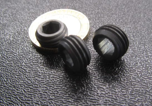 Generic Set 7/16"-20 .219" 10 Black Oxide Alloy Steel Hollow Lock Jam Screws x Length pcs