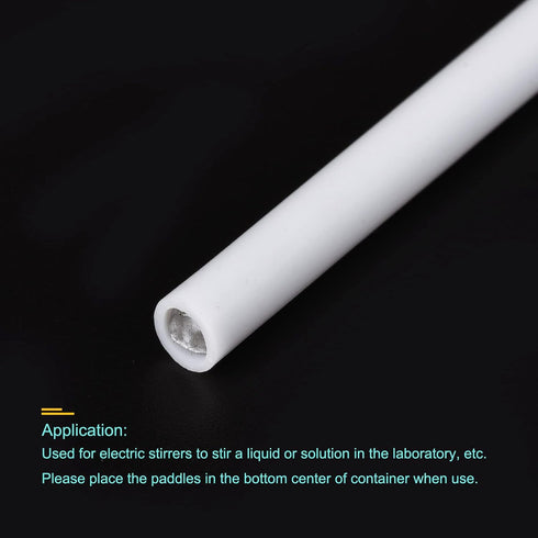 MECCANIXITY PTFE Electric Stirring Rod, 500mm Length Overhead Stirrer Mixer Shaft for Lab