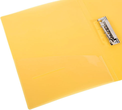 Filexec 6192 Clamp Binder, Frosted, Set of 6, Assorted Colors: Blueberry, Strawberry, Grape, Lime, Lemon, Tangerine