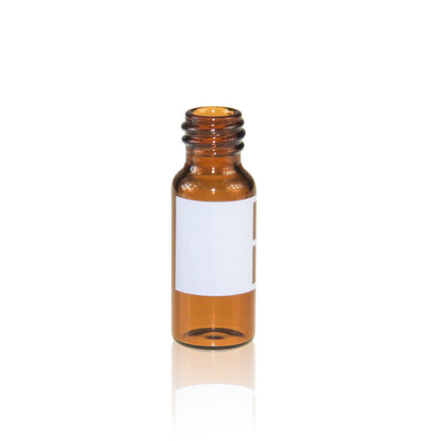 ALWSCI 100 pcs/pk Autosampler Vial, 1.5 ml Chromatography Lab Vial, HPLC LC GC, Amber, 12x32 mm