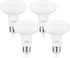 Recessed Light Bulbs 2700K Warm White, BR/R30 LED Lighting Bulbs, 12W=100W, E26 Base, Dimmable Indoor Flood Light, Pack