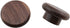 TAODAN 2pcs 40x20mm Black Walnut Kitchen Cabinet Knob Round Wood Drawer Knobs Dressing Table Wooden Furniture Handles