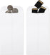 ValBox 3.5x6.5 Money Envelopes, White Kraft #7 Coin Envelopes, Gummed Flap for Cash, Budgeting (Pack of 100)
