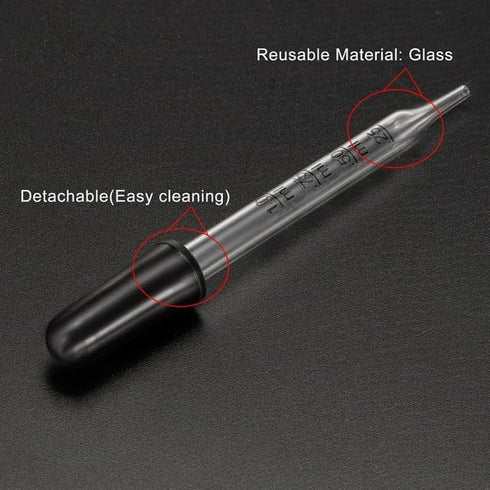 1ml Eye Dropper Glass Liquid Dropper for Essential Oils, Pipettes for Resin Lab Bottles and Jars