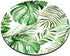 Smooffly Wild Leaf Round Mouse Pad, Leaves Design, Office Supplies, Present for Friend, Desk Accessories