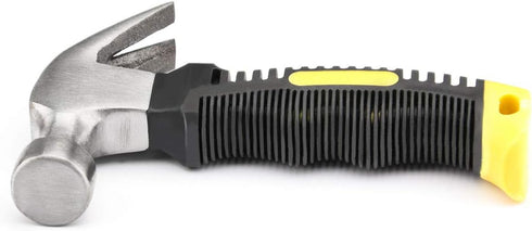 6 PCS 8 Oz Claw Hammer - Small Stubby Hammers with Anti-Slip Handle for Jewelry Making and Roofing