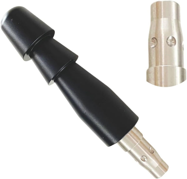 Pneumatic Tool Accessories: Anti-rotation Vac-U-Lock Adapter Suction Stick, Strong Saw Adapter (Black)