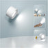 Deyagoo LED Wall Sconce, Wall Mounted Lamp with Rechargeable Battery Operated 3 Color