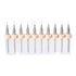 uxcell PCB Drill Bits, 0.2mm Tungsten Carbide Rotary Tool, 1/8 Inch Shank, 1 Set (10 Pcs)