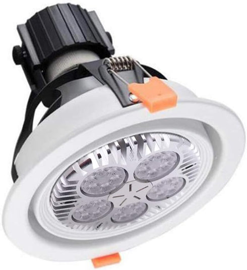 Aolyty 45W (85W Equivalent) PAR38 LED Bulb, White 6000K 3500lm E26 Base, 35 Degree Beam Angle, AC 120V
