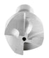 Accusize Industrial Tools HSS Corner Rounding End Mill - 1/4'' Radius, 1/2'' Shank, 1'' Diameter, 3-1/8'' OAL