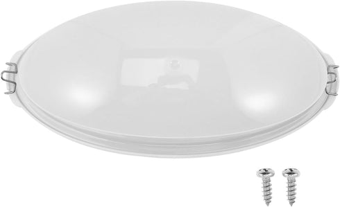 jojofuny Sauna Explosion-Proof Light Shade Flush Mount Ceiling Lamp Cover Anti-Fog Vapor