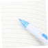 Ciieeo 10pcs Black Pens - Ballpoint Fountain Pen Ink Black Gel Pens with Flashlight, Ballpoint Pens with Light