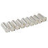 110PCS Crimp Fitting, Non-Insulated Wire Ferrules for Car Amp Clean Install, 4 Types Gauge: AWG 4,2,1,0
