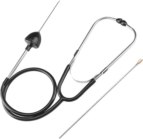 DXNQ Automotive Engine Stethoscope, Automotive Mechanics Stethoscope Kit Hearing Tool with Extended